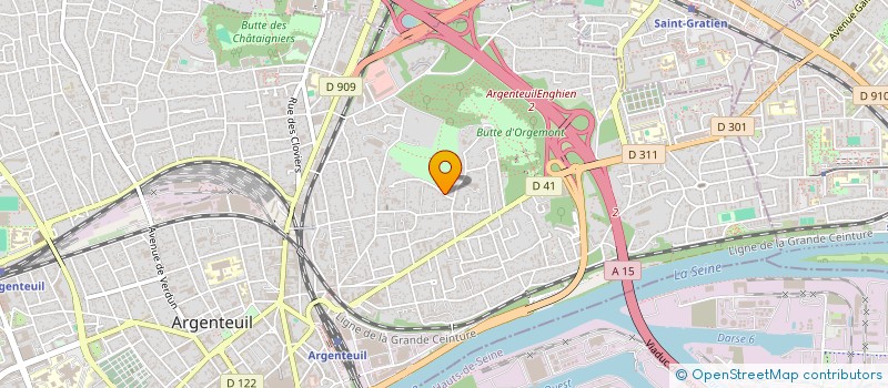 localisation de l'entreprise MADAME BARBARA VIEILLE  ARGENTEUIL