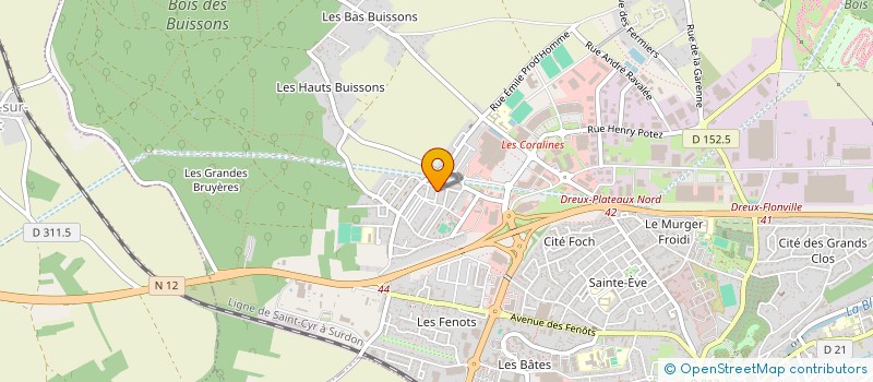 localisation de l'entreprise MADAME BARBARA VLAHOT à DREUX