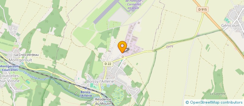 localisation de l'entreprise MADAME BARBARA WATTEAU  BOISSY-L'AILLERIE