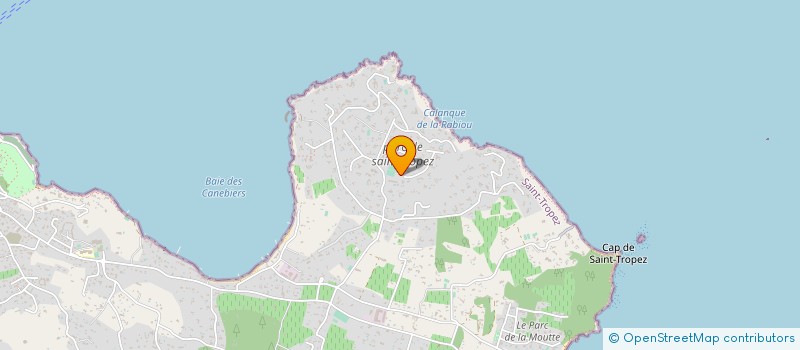 localisation de l'entreprise MADAME BARBARA WIERZBICKA  SAINT-TROPEZ