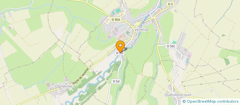 localisation de l'entreprise MADAME BARBARA WUCHER  VEZELISE