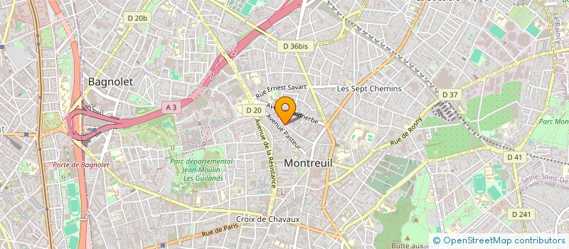 localisation de l'entreprise MADAME BARBARA ZORN à MONTREUIL