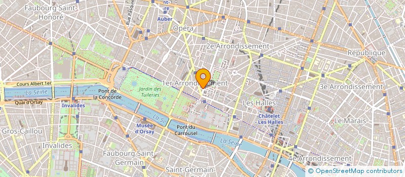 localisation de l'entreprise MADAME BARBERINE MARTINET DE DOUHET  PARIS