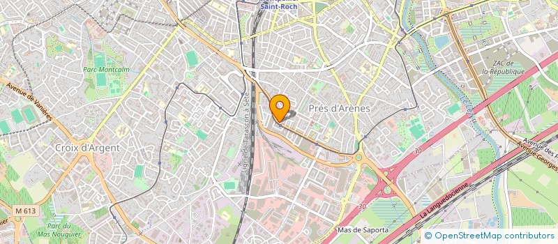 localisation de l'entreprise MADAME BARBORA BELOHLAVA à MONTPELLIER