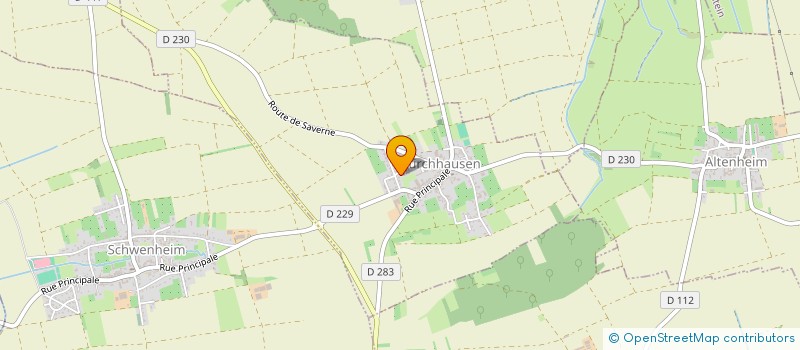 localisation de l'entreprise MADAME BARBORA POPOVICOVA  FURCHHAUSEN