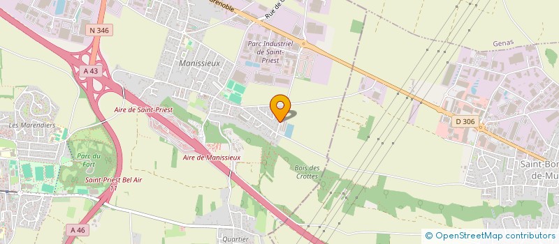 localisation de l'entreprise MADAME BARGE GEORGES  SAINT-PRIEST