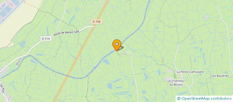 localisation de l'entreprise MADAME BARRAUD ERIEAU  SAINT-GERVAIS