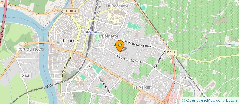 localisation de l'entreprise MADAME BASILE BATHO  LIBOURNE