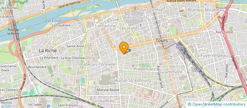 localisation de l'entreprise MADAME BASIRAT KOLAWOLE  TOURS