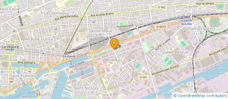 localisation de l'entreprise MADAME BASMA AMEZIANE  LE HAVRE