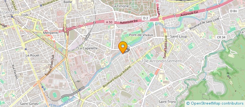 localisation de l'entreprise MADAME BASMA ARABA à MARSEILLE