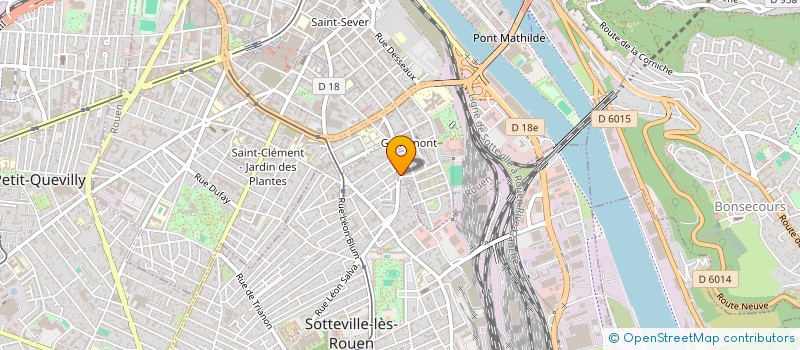 localisation de l'entreprise MADAME BASMA BOUHOUT  ROUEN