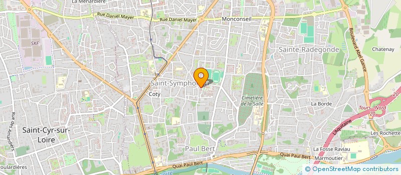 localisation de l'entreprise MADAME BASMA GUEDIDI  TOURS