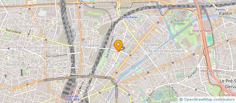 localisation de l'entreprise MADAME BASMA HADEF  PARIS