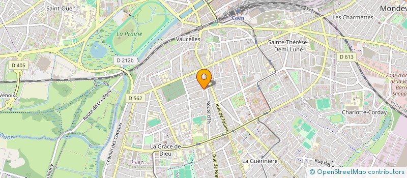 localisation de l'entreprise MADAME BASMA HAJRI à CAEN
