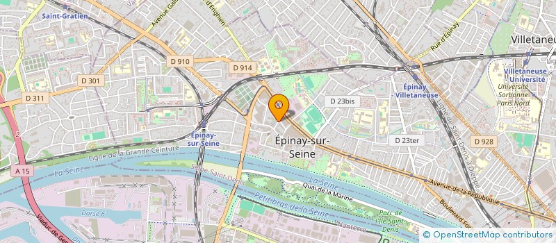 localisation de l'entreprise MADAME BASMA HAMIDA à EPINAY-SUR-SEINE