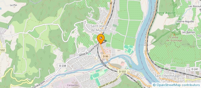 localisation de l'entreprise MADAME BASSA KONE  SAINT-JEAN-DE-MUZOLS