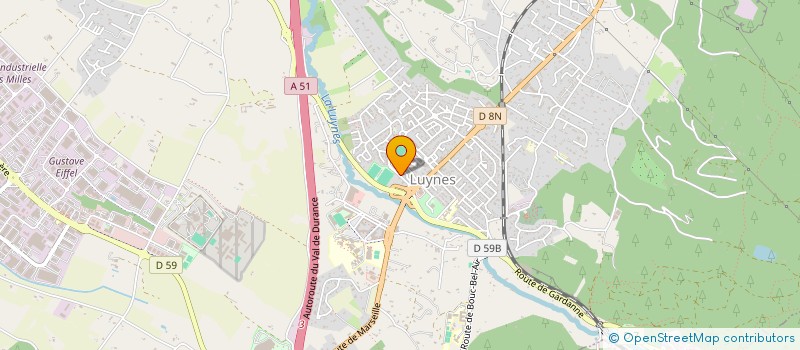 localisation de l'entreprise MADAME BASTIEN TESSANNE  AIX-EN-PROVENCE
