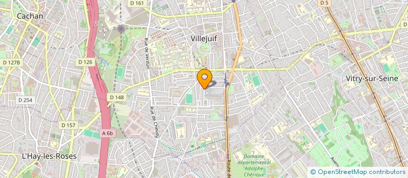 localisation de l'entreprise MADAME BASWILA KAPU à VILLEJUIF