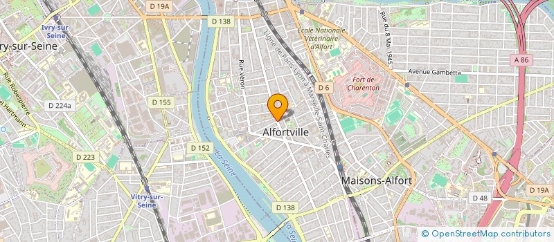 localisation de l'entreprise MADAME BAT MOROS à ALFORTVILLE