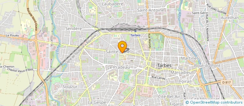 localisation de l'entreprise MADAME BATAC FAISSAT  TARBES