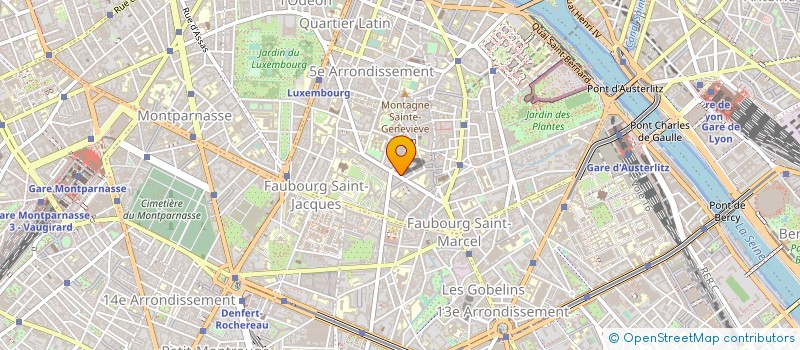 localisation de l'entreprise MADAME BATHILDE GRENIER à PARIS