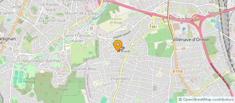 localisation de l'entreprise MADAME BATHILDE ZIMMER  VILLENAVE-D'ORNON