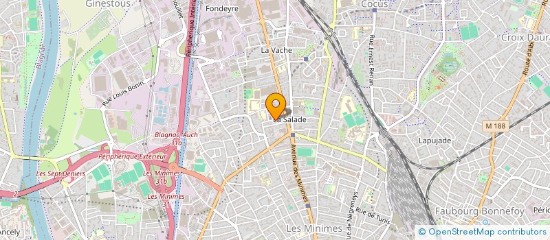 localisation de l'entreprise MADAME BATISTE KNOLL à TOULOUSE