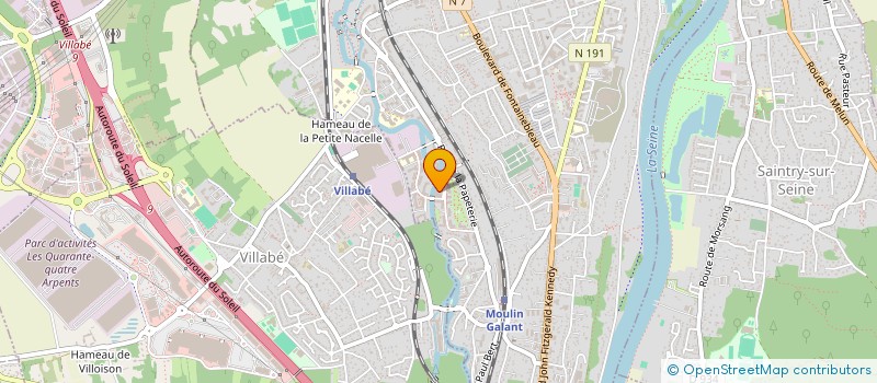 localisation de l'entreprise MADAME BATOUL ALLOU à CORBEIL-ESSONNES