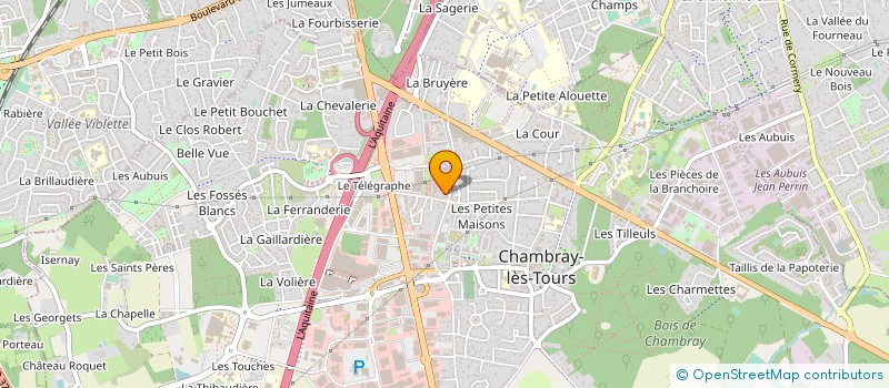 localisation de l'entreprise MADAME BAU VANG  CHAMBRAY-LES-TOURS