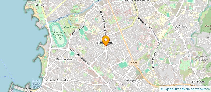 localisation de l'entreprise MADAME BAUJON BAUJON à MARSEILLE