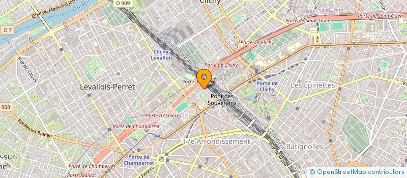 localisation de l'entreprise MADAME BAYA DERAMCHI  PARIS