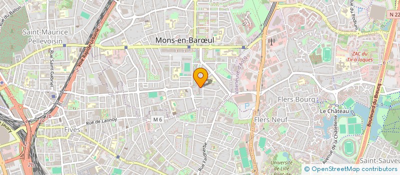 localisation de l'entreprise MADAME BAYA SAIDI  MONS-EN-BARUL