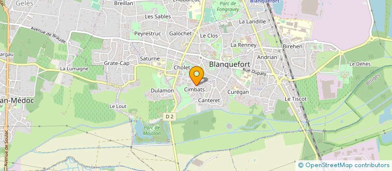 localisation de l'entreprise MADAME BAYANE KHALILI  SAINTE-HELENE