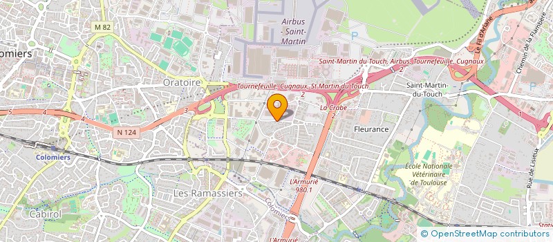 localisation de l'entreprise MADAME BAYERE LAKPE à TOULOUSE