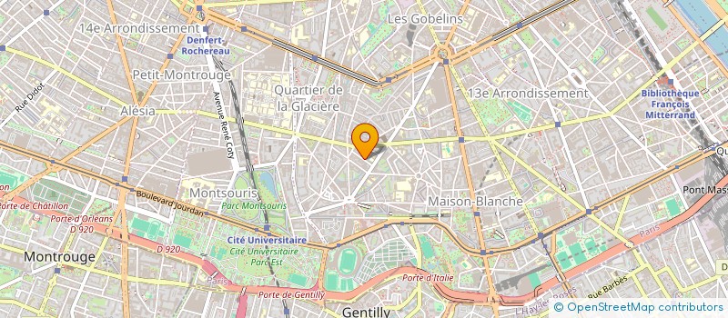 localisation de l'entreprise MADAME BCHIRA BEN NIA  PARIS