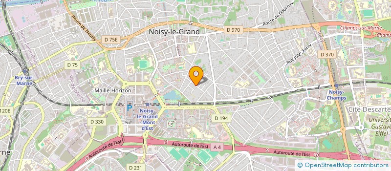 localisation de l'entreprise MADAME BCHIRA HABOUBI à NOISY-LE-GRAND