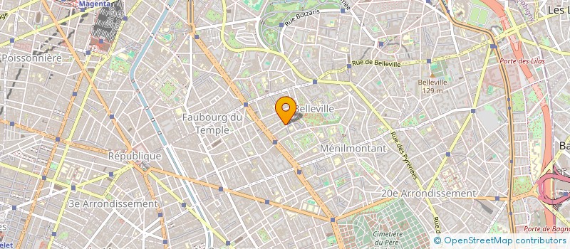 localisation de l'entreprise MADAME BEA EMBALE BASOKO  PARIS