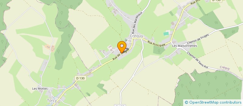 localisation de l'entreprise MADAME BEATA BANASIK  CREQUY