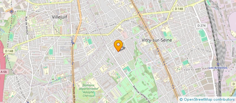 localisation de l'entreprise MADAME BEATA JODLOWSKA à VITRY-SUR-SEINE