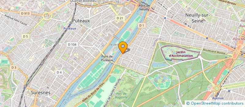 localisation de l'entreprise MADAME BEATA REDZIMSKA à NEUILLY-SUR-SEINE