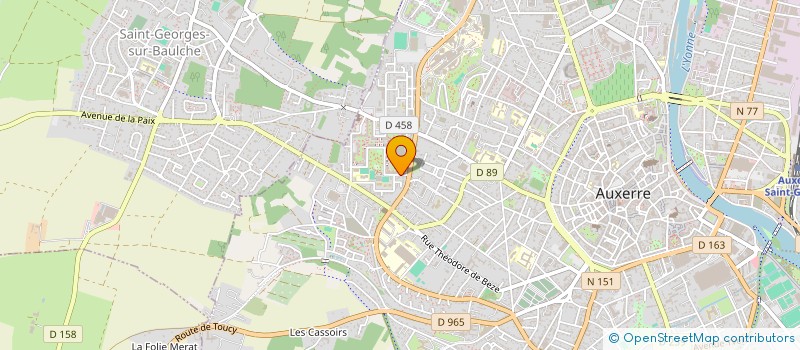 localisation de l'entreprise MADAME BEATA ZOLD  AUXERRE