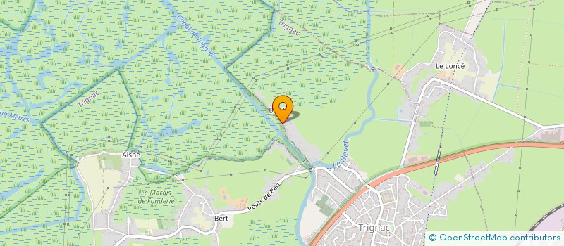 localisation de l'entreprise MADAME BEATA ZWOLICKA  TRIGNAC