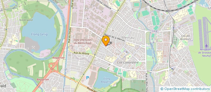 localisation de l'entreprise MADAME BEATE WUNRAM à STRASBOURG