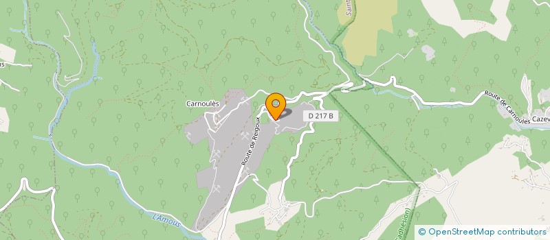 localisation de l'entreprise MADAME BEATRICE ABSALON  SAINT-SEBASTIEN-D'AIGREFEUILLE