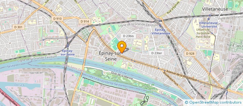 localisation de l'entreprise MADAME BEATRICE ADAMA à EPINAY-SUR-SEINE