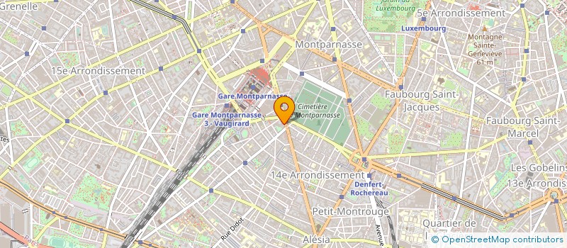 localisation de l'entreprise MADAME BEATRICE AKNINE à PARIS