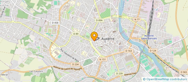 localisation de l'entreprise MADAME BEATRICE ALLARD à AUXERRE