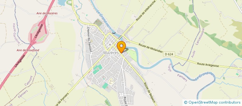 localisation de l'entreprise MADAME BEATRICE ANDALORO à MAZERES
