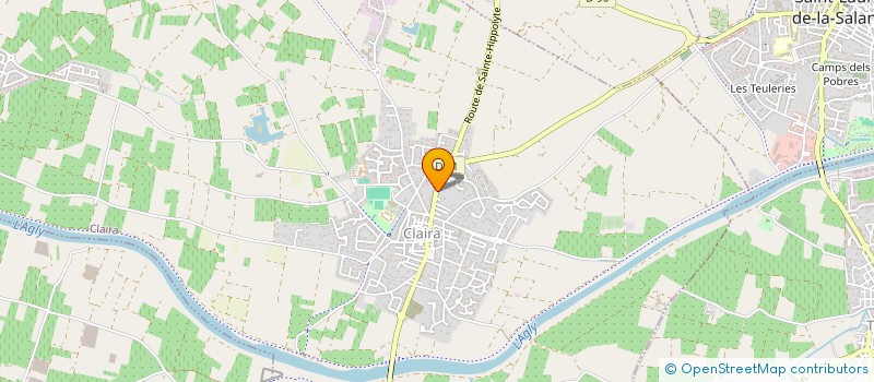 localisation de l'entreprise MADAME BEATRICE ANDREU  CLAIRA